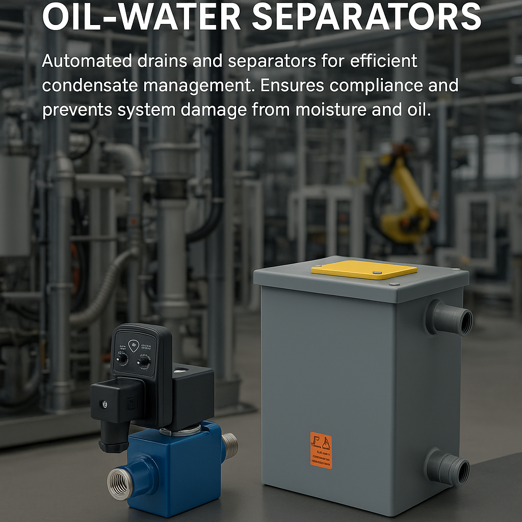 Condensate Drains & Oil-Water Separators